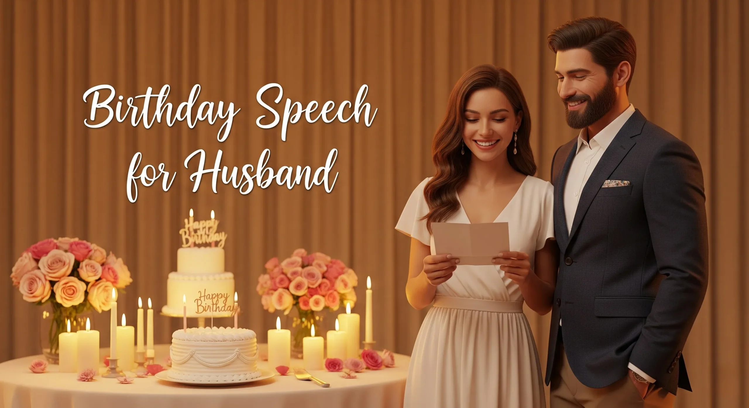 Birthday Speech for Husband: Heartfelt Tips and Examples