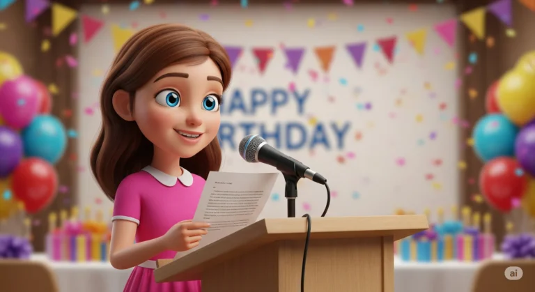 how to write a birthday speech what to include