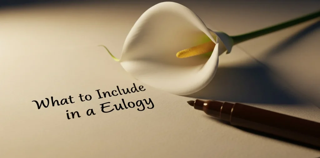 what to include in eulogy